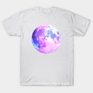 Watercolor Purple Moon T-Shirt